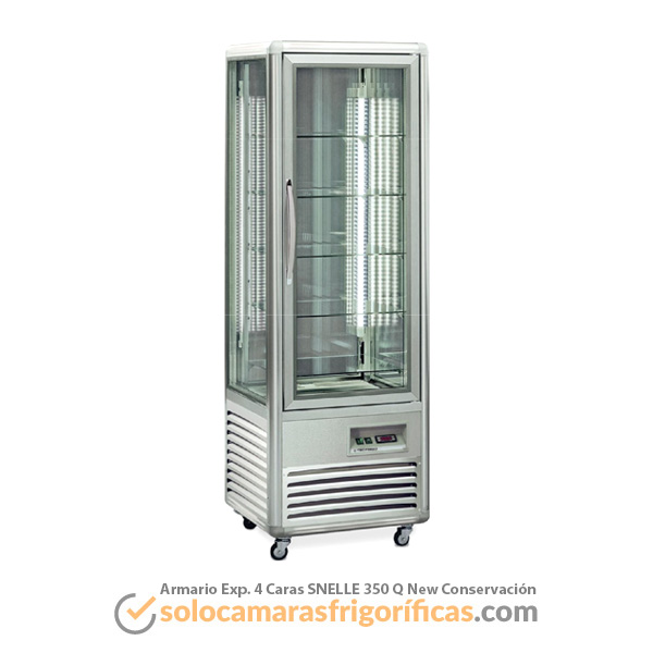 Armario Expositor Conservación 4 Caras SNELLE 350 Q New Armario Expositor Conservación 4 Caras SNELLE 350 Q New