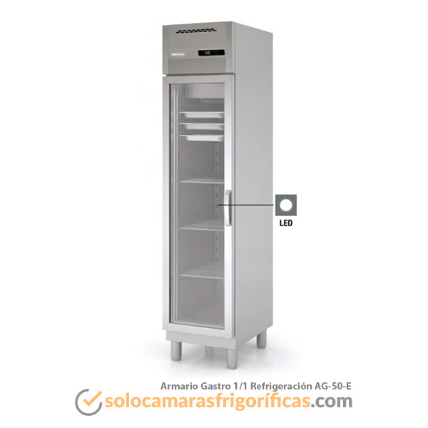 Armario Expositor Refrigerado GASTRO 1/1 AG 50 E