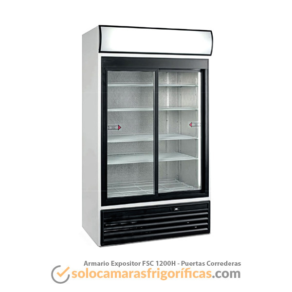 Armario Refrigerador Expositor FSC 1200H Puertas Pivotantes