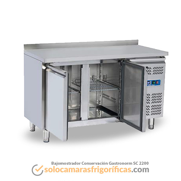 Bajomostrador Conservación Gastronorm SC 2200 EUROFRED Bajomostrador Conservación Gastronorm SC 2200 EUROFRED
