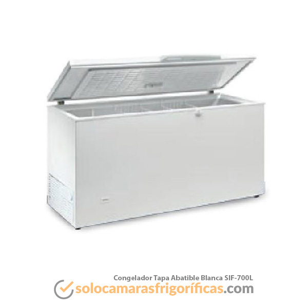 Congelador Tapa Abatible Blanca - SIF 700L