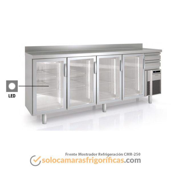 Puerta Cristal Frente Mostrador Refrigeración - CMR-250