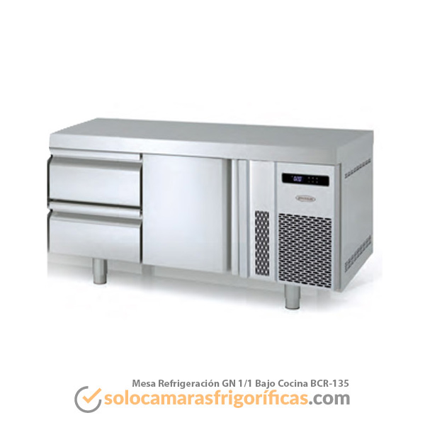 Mesa Refrigeración GN 1/1 - Bajo Cocina BCR-135