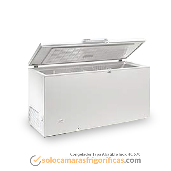 Congelador Tapa Abatible Inox - HC 570
