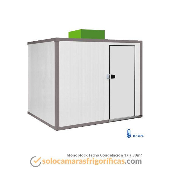Instalación Monoblock Techo Congelación 17-30m3