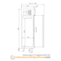 Ficha Técnica Armario Congelador GASTRO AGC 50 E