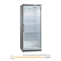 Armario Refrigerado Expositor Vertical RCXG 600 Inox
