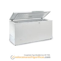 Congelador Tapa Abatible Inox - SIF 700L